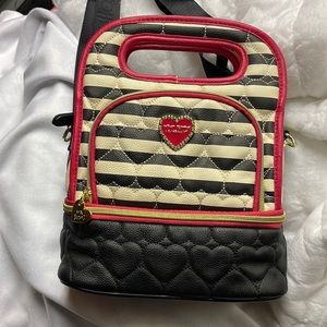Betsey Johnson Insulted Lunch Tote.  Used once.